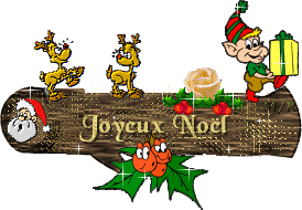 gif joyeux Noël lutin